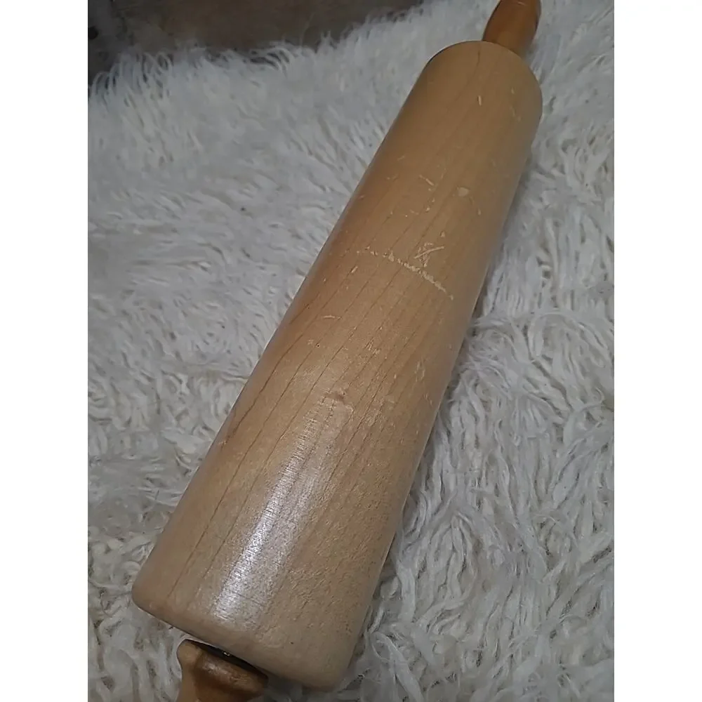 Thorpe Rolling Pin Vintage Maple Wood 22